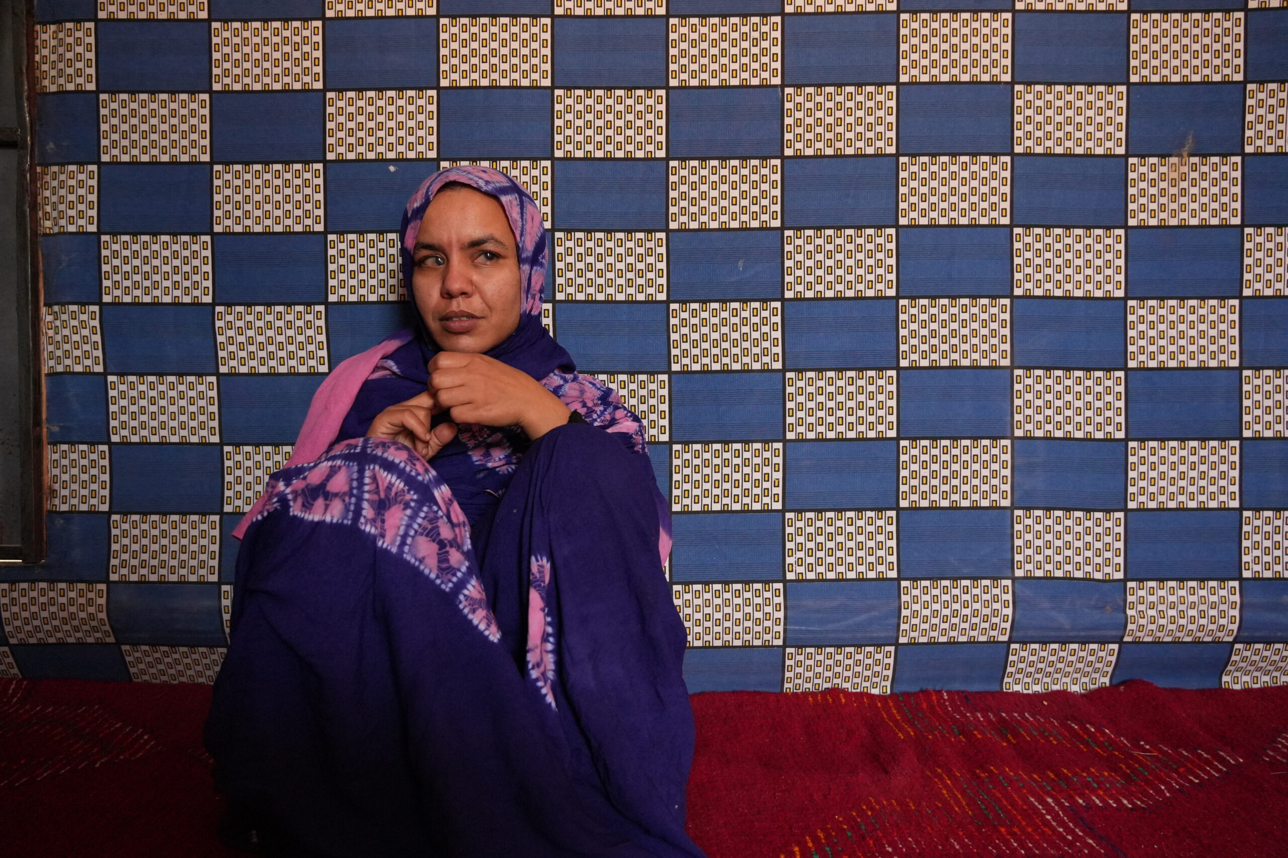 SAmiRa, fundadora de la asociación Himma para las personas con discapacidad del sahara